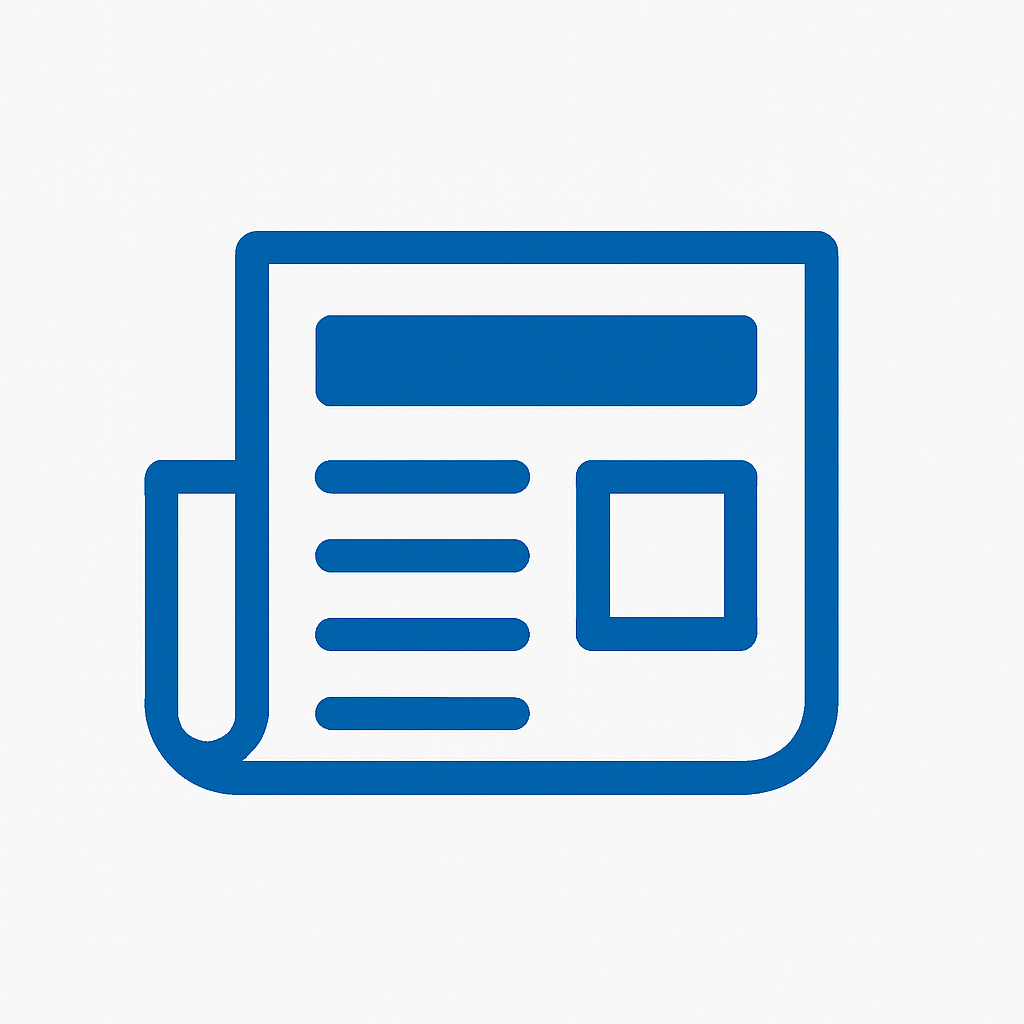 Ícone 'Notícias' gás e Portgás