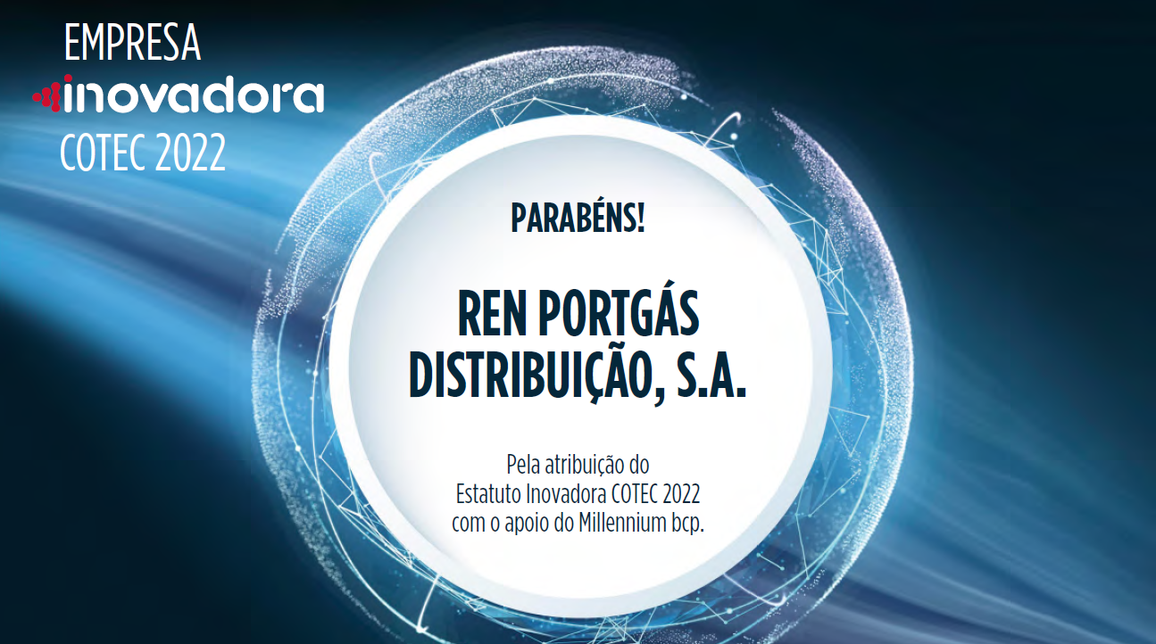 Portgás como empresa inovadora Cotec 2022